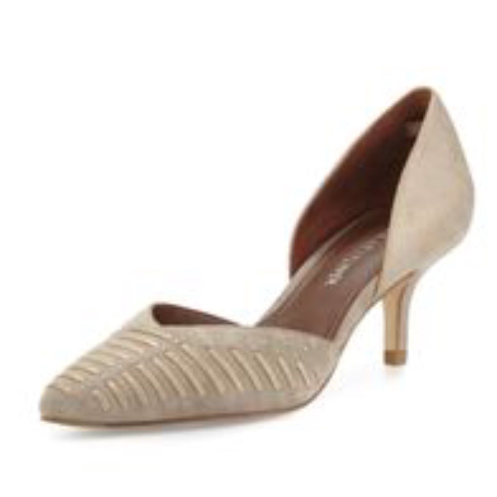 Donald J Pliner Finn D'orsay 55mm Suede Heels 8.5